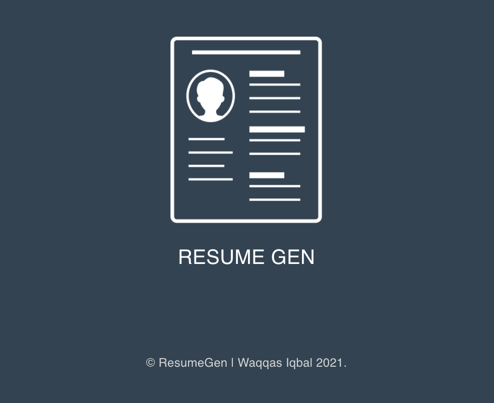 Resume Gen